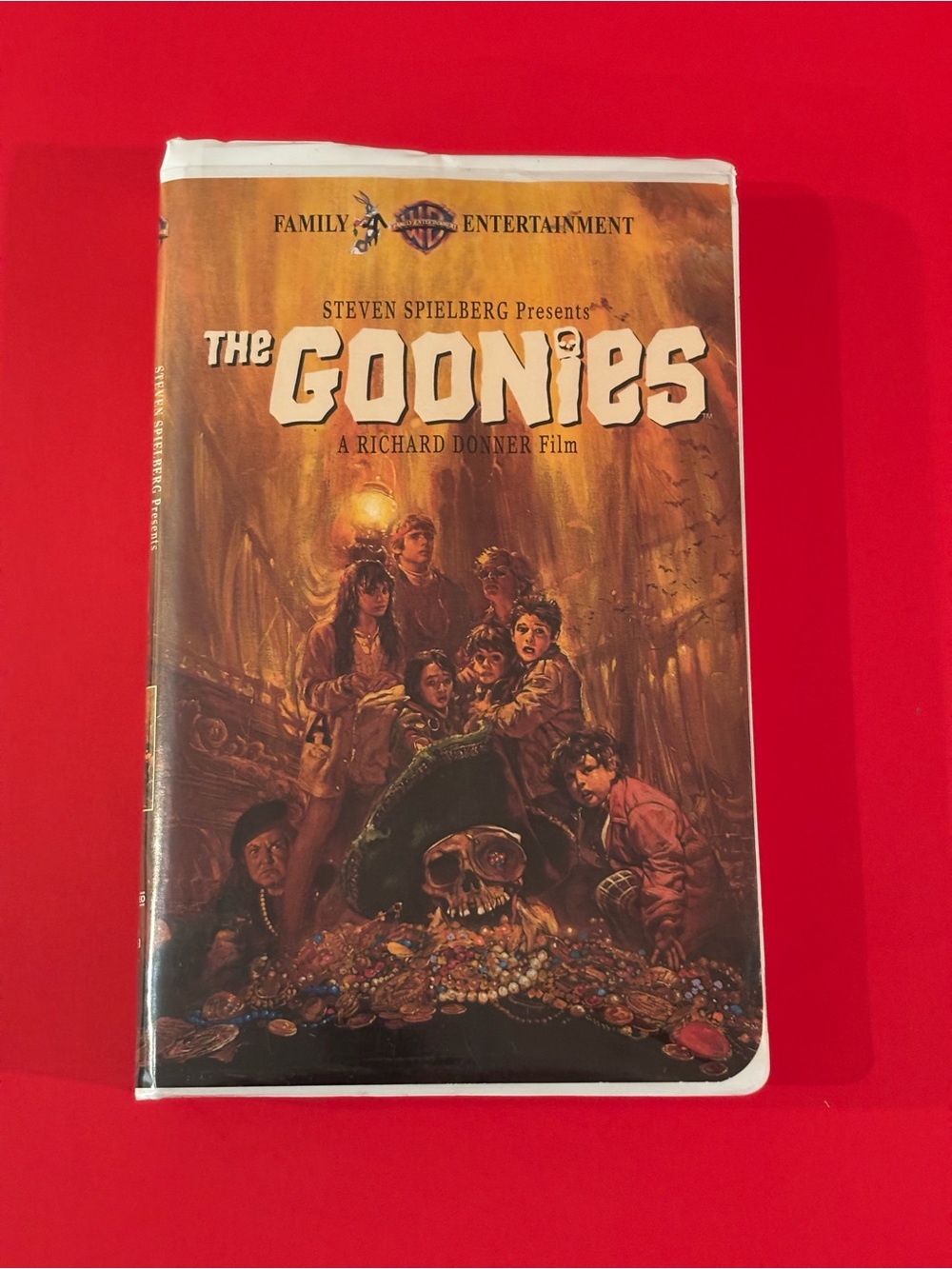 The Goonies on VHS Clamshell Case